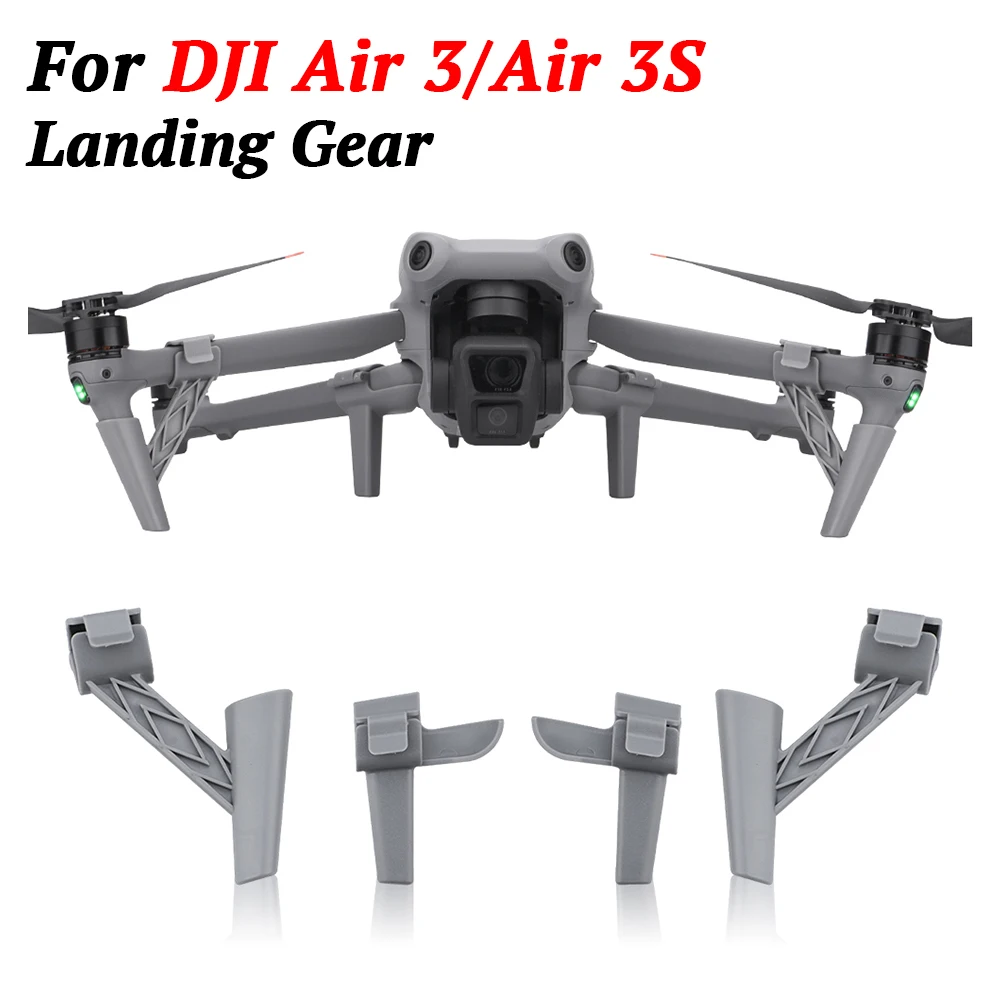 Fahrwerk Quick Release Drone Körper Unterstützung Bein Erhöhen Expansion Halterung für DJI Air 3 Air 3S Drone Zubehör