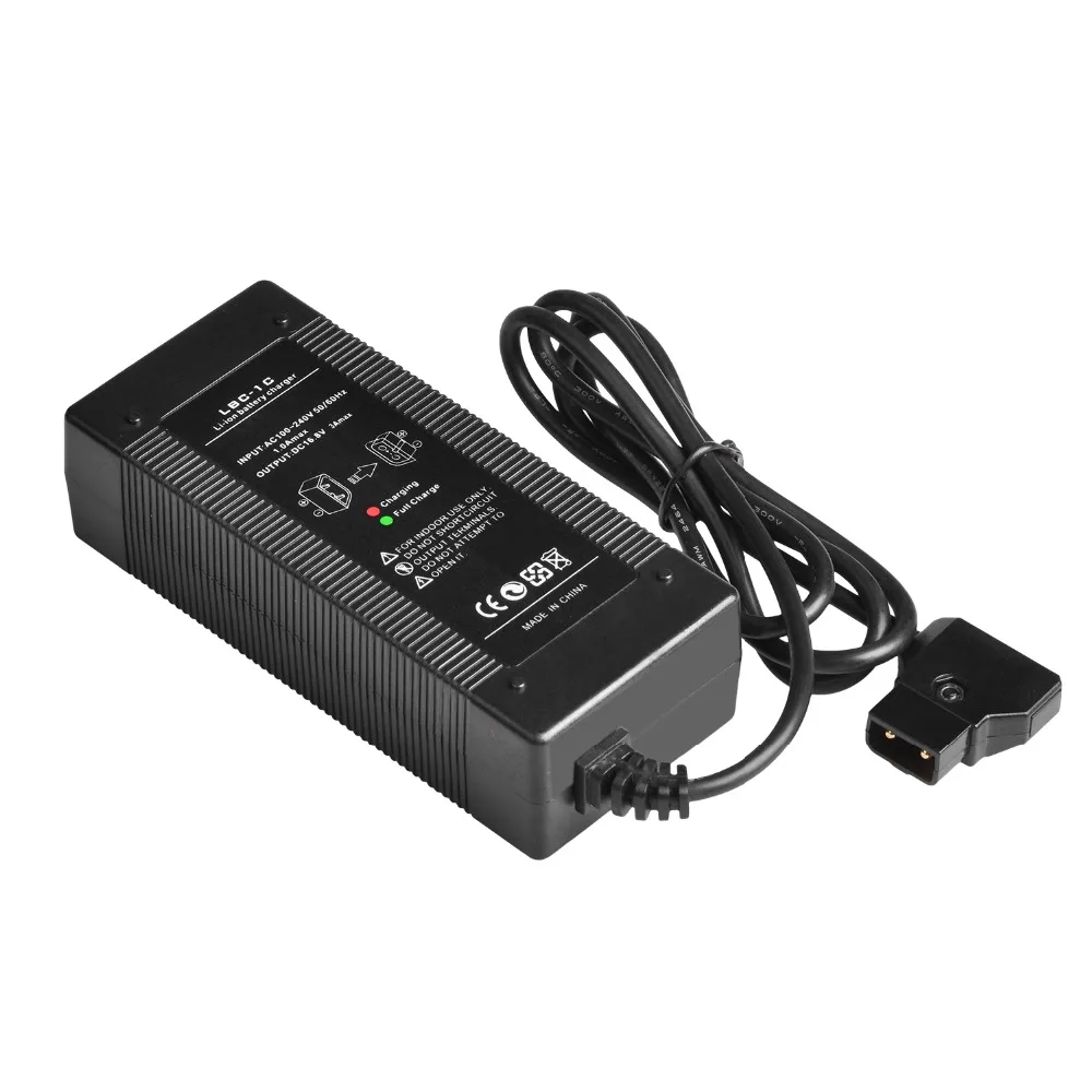 16.8V 3A D-Tap Battery Power Adapter Charger for Sony BP-U65, V-Lock / V-Mount Battery Pack Camera Battery