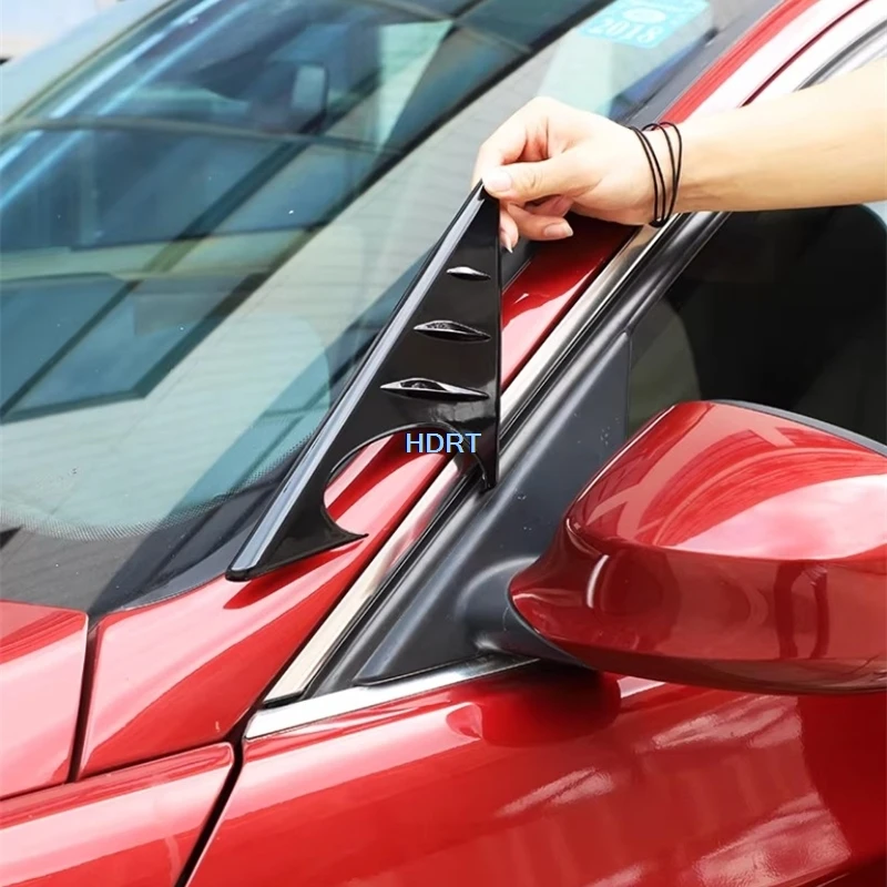 

Для BMW 3 серии E90 E91 E92 E93 2005-2012: Накладка-спойлер на переднюю треугольную стойку (A-стойку), защитная декоративная накладка, аксессуары для стайлинга автомобиля