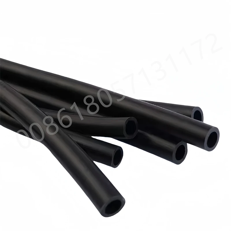 Silicone Hose Tube Pipe Temperature Resist Industrial Grade 5 meters Black