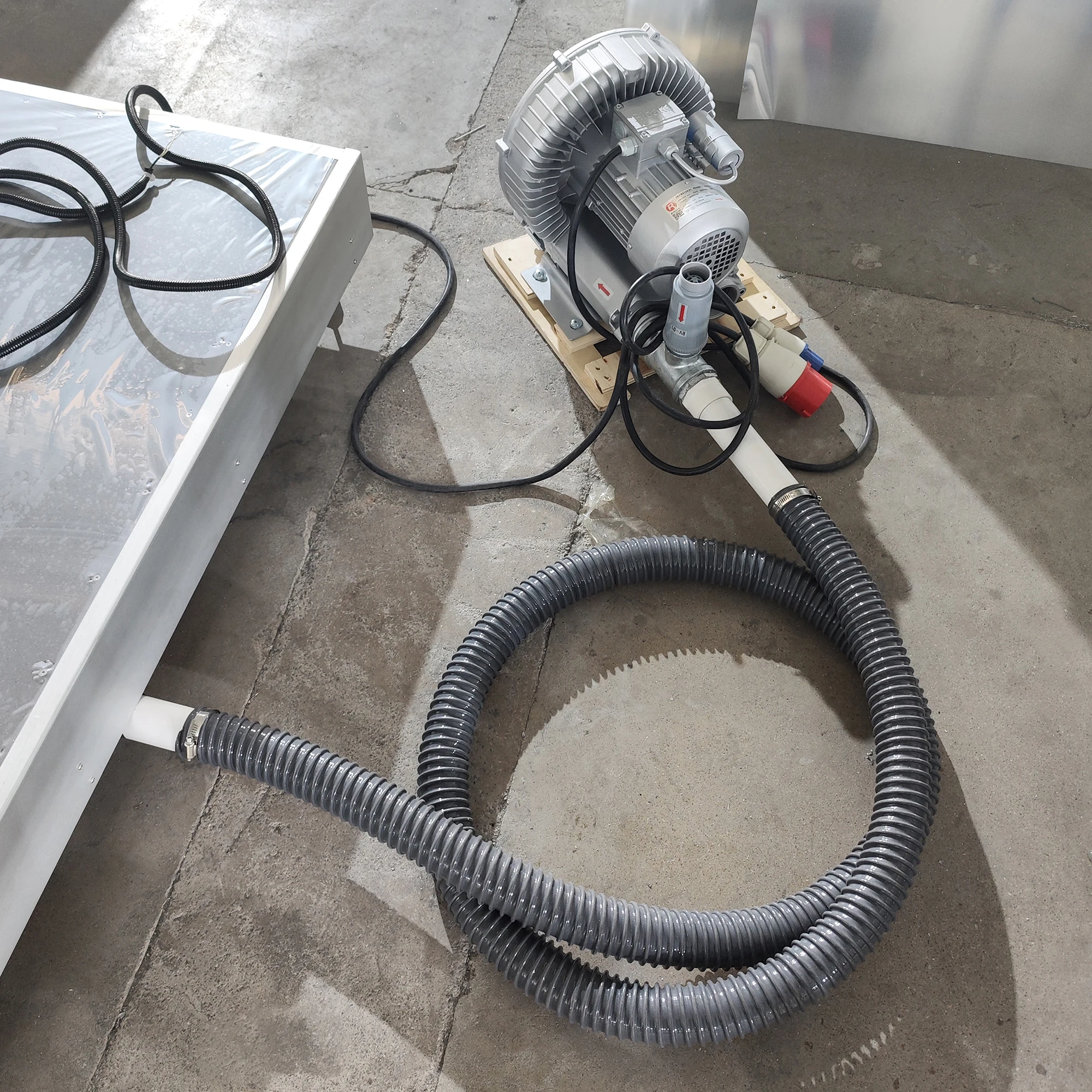 3D Printing Machines Heating Vacuum Platform Aluminum Honeycomb Core Chuck Vacuum Table For Workholding