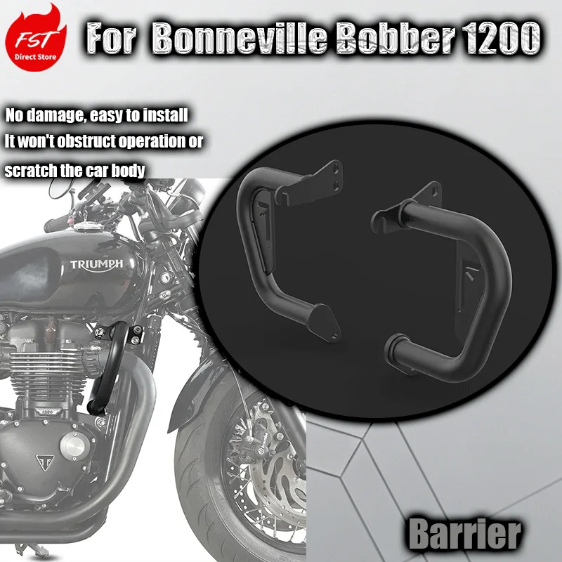 

Fit for 1200 Bobber Crash Bar Anti-fall Bumper Guard Racing Bar Motorcycle Modified Accessories