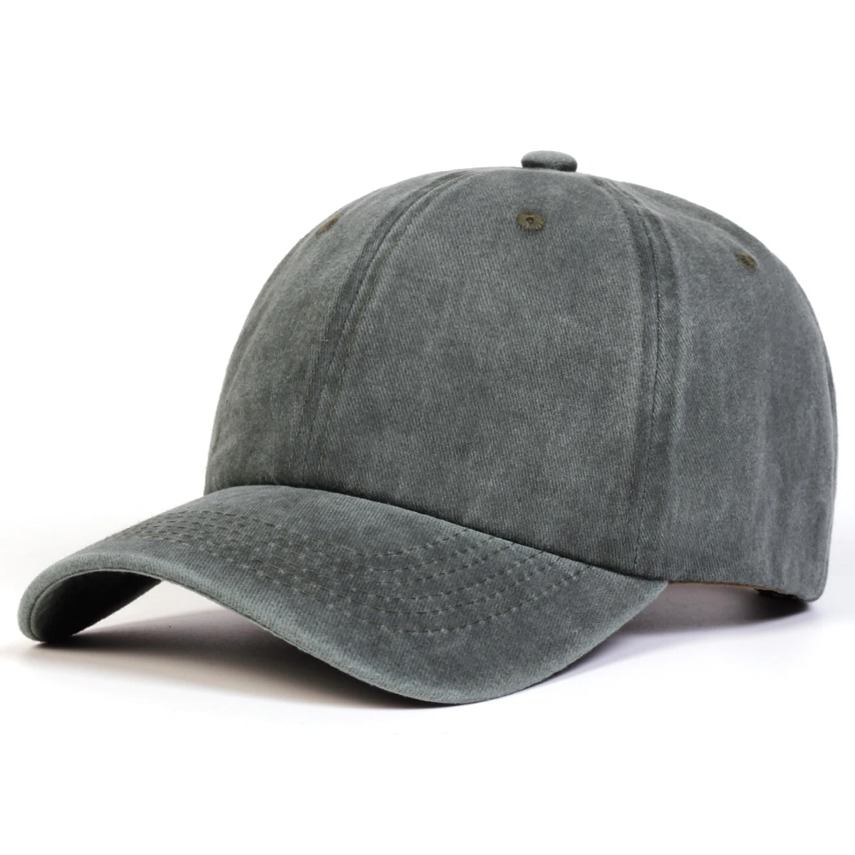 Unisex Light Washed Solid Color Baseball Caps Spring and Autumn Outdoor Adjustable Casual Hats Hip Hop Hat Sunscreen Hat