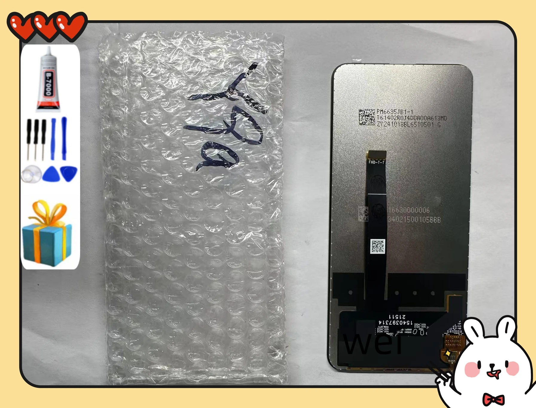 화웨이 정품 LCD 디스플레이 터치 스크린 디지타이저 어셈블리 교체, 화웨이 Y9A FRL-L22, 아너 X10 5G TEL-AN00 LCD