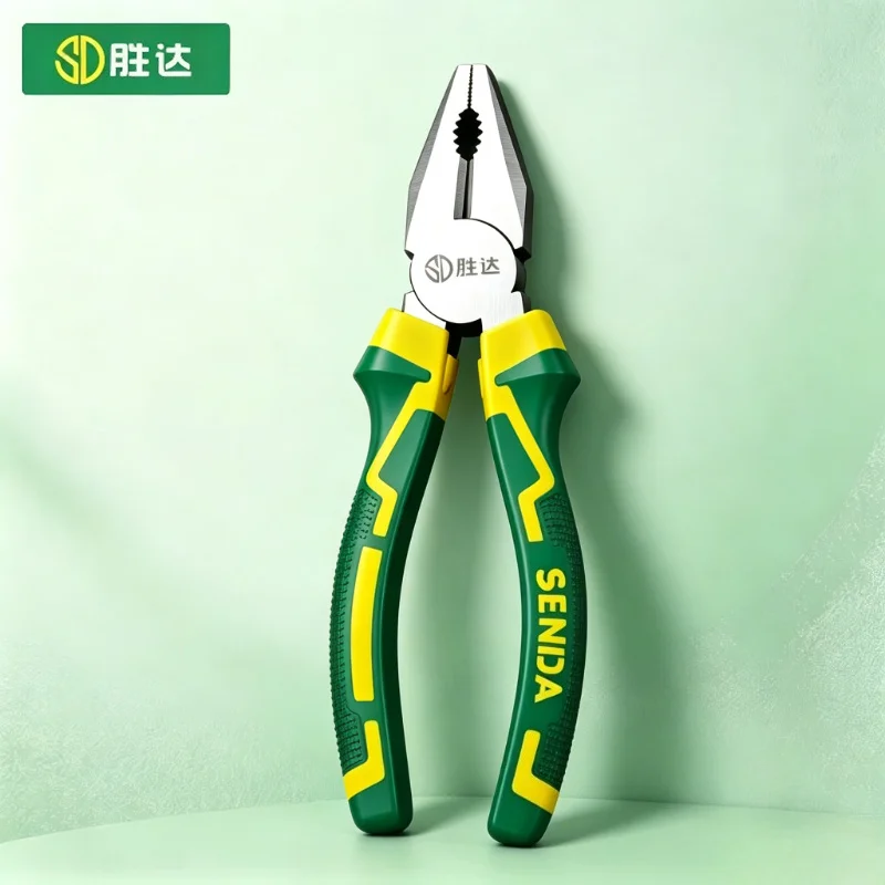 SHENGDA 3Pcs Pliers Set High Hardness Labor Saving Hand Tools Diagonal Needle Nose Pliers For Electrician Home Repair
