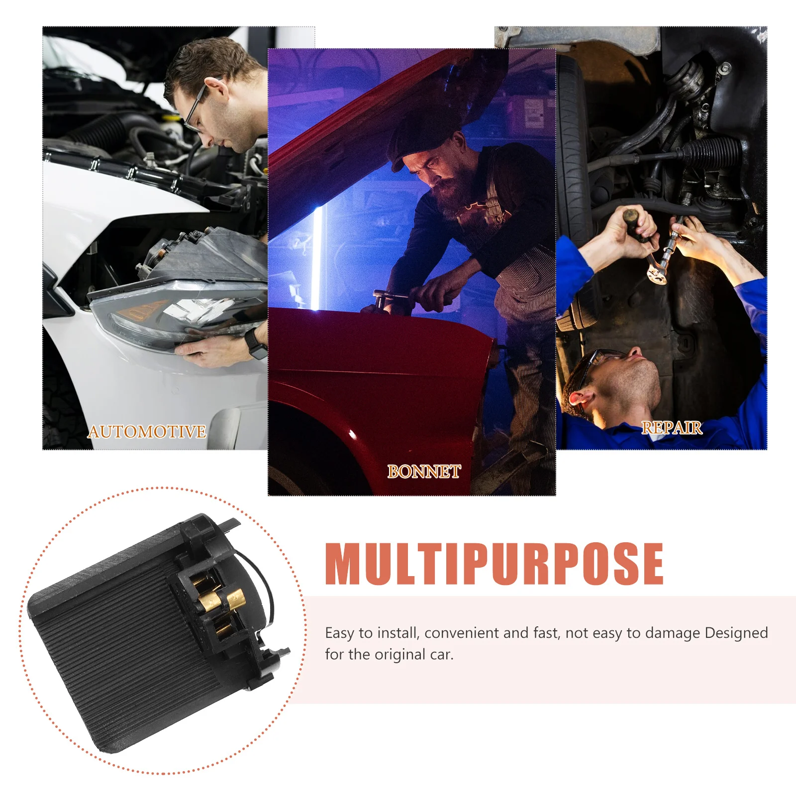 

Automotive Lamp Base for H7 Bulb Socket Durable Replacement Car Headlight Lamp Holder Light Base H7 Bulb Socket
