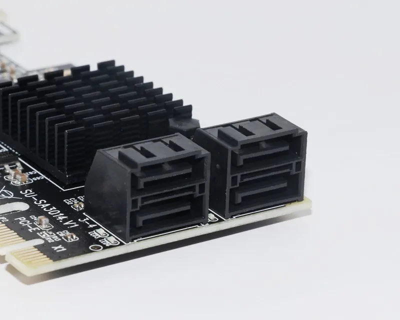 Pcie to Sata Port Multiplier PCI Express X1 Marvell 88SE9215 Pcie Sata Expansion Card for Desktop PC Computer SATA Controller
