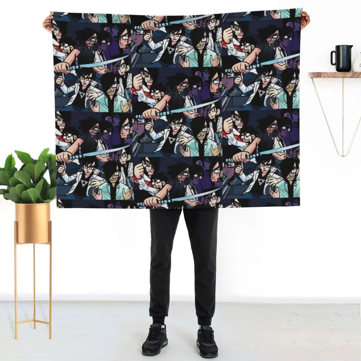 

Obsessed With Gideon Graves Throw Blanket Men's Soft Warm Throw Blanket for Couch