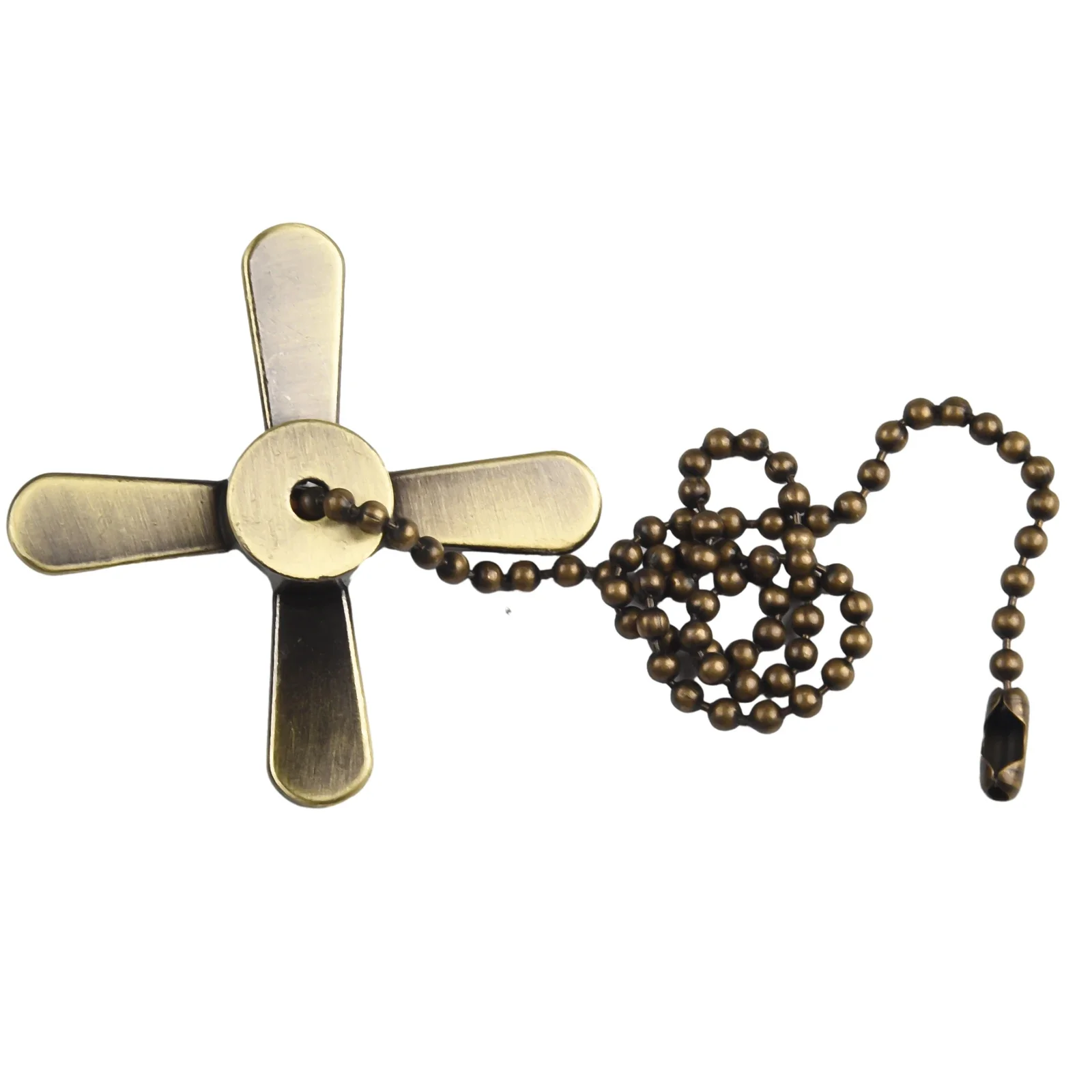 2pcs Ceiling Fan Pull Chain Beaded Ball Extension Chains With Light Bulb And Fan Cord For Ceiling Fan Chain High Ceiling Light