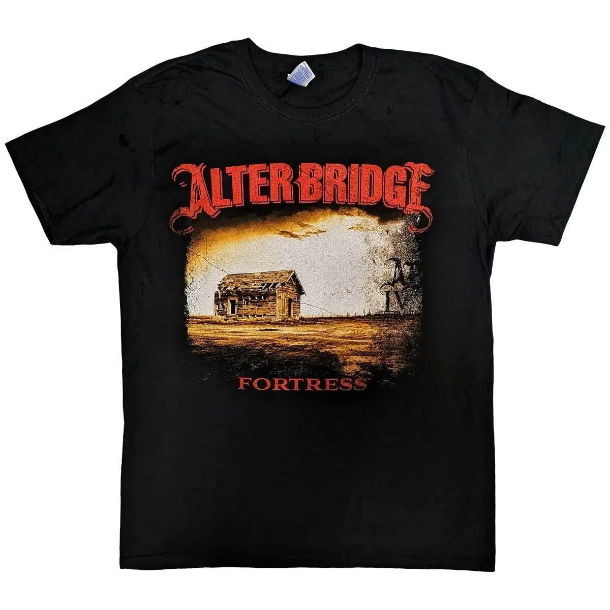 Alter Bridge Fortress 2014 Tour Dates Black T Shirt New Official