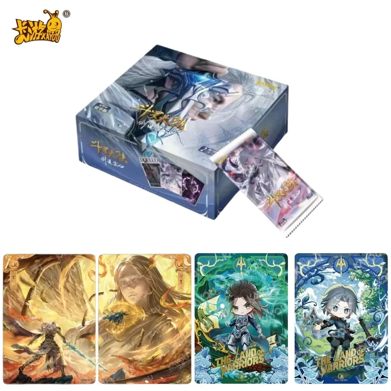 KAYOU Soul Land Douluo Continent Series 10 Deluxe Edition Full Box Cards Anime Character Collection Cards Kids Toy Peripheral