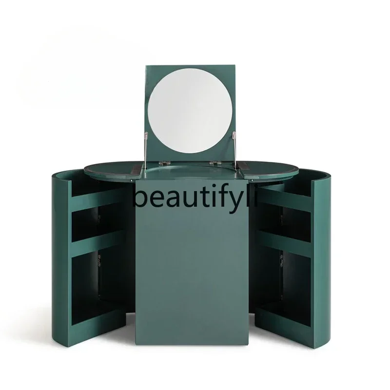TTT /Model bedroom designer model with makeup mirror creative dresser solid wood makeup table
