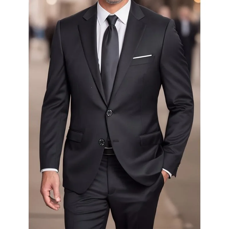 

Slim Fit Mens Suit Set Q 89720 Professional Career Women's Pant Suit Ensemble Winter Collection 100% Other Material
