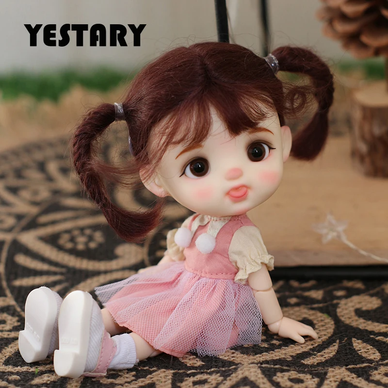 YESTARY 1/12 BJD Doll Toys Mini Fashion Doll Obitsu 11 Doll Toys Original With Makeup Doll Head DIY Girl Cute Doll Toy For Girls