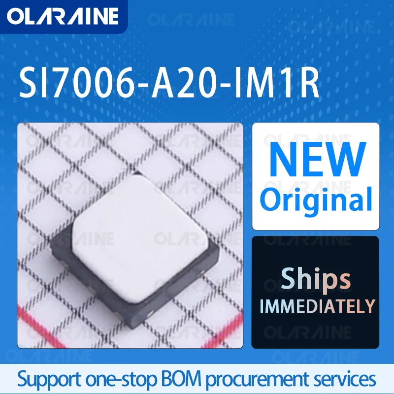 

1/5/10Pcs SI7006-A20-IM1R DFN-6 original ic chip A humidity sensor is mounted on the board RoHS I2C Current 150uA Voltage-3.6 V