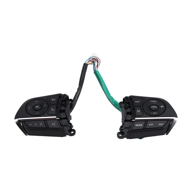 

ABQB-Multi-Media Steering Wheel Control Switch Button For Toyota Corolla Levin 2019 2020 2021 2022 2023