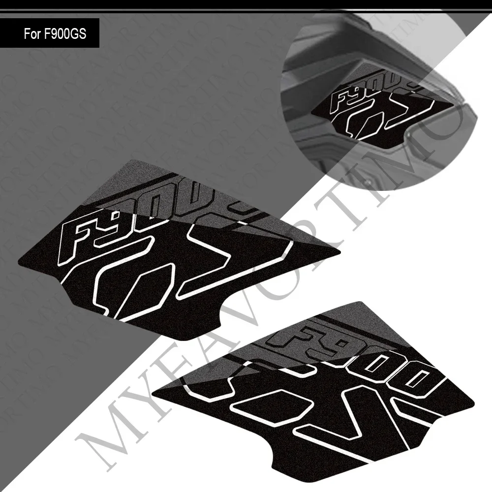 For F900GS Motorcycle Tank Pad TankPad Cap Grips Gas Fuel Knee Stickers moto Decals Protector F 900 GS  F900 GS 2024 2025 2026