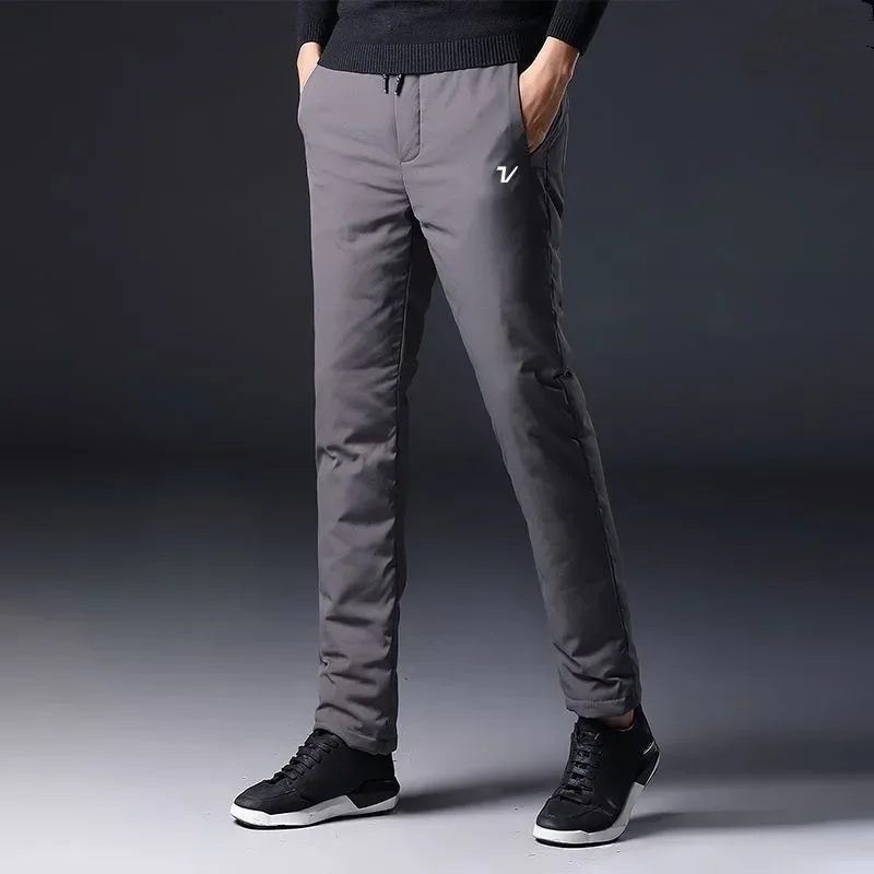 2024 Golf Pants Men's Luxury Winter Golf Wear Men's Golf Clothing Casual New Pants High Quality Down cotton pants GOLF WEAR