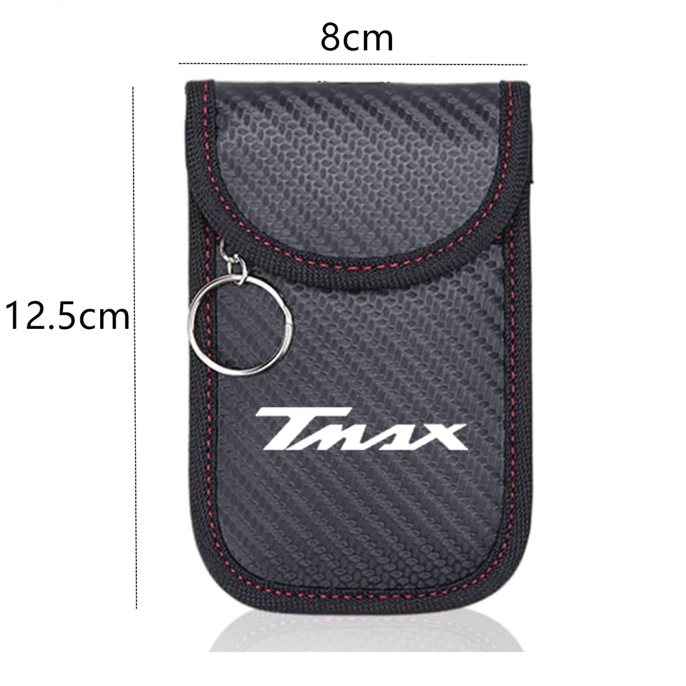 For YAMAHA TMAX530 TMAX500 TMAX560 T-MAX Tmax 530 Car Key Signal Blocker Case Faraday Cage Fob Pouch Keyless RFID Blocking Bag