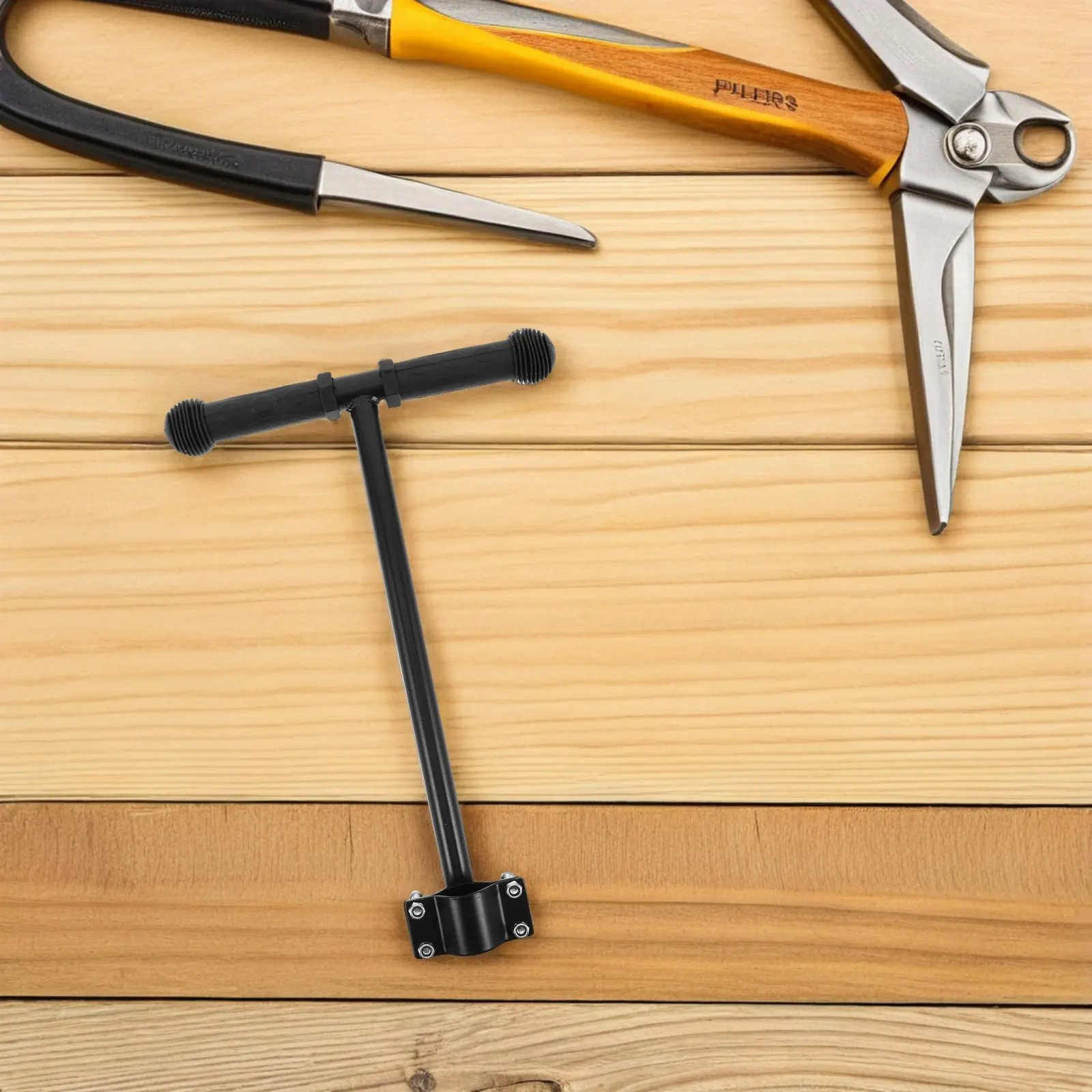 

Baby Stroller Handle Extender Bar 1.18 Inch Diameter Ergonomic Non-Slip Grip Stroller Handle Extension Bar for Wagons Carts