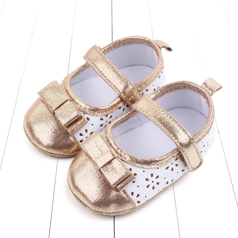 2025 حار بيع نمط جديد ربيع الخريف الوليد الطفل الأولى حذاء طفل صغير لطيف القوس الأميرة أحذية حذاء كاجوال جديد ل 0-18 متر #5
