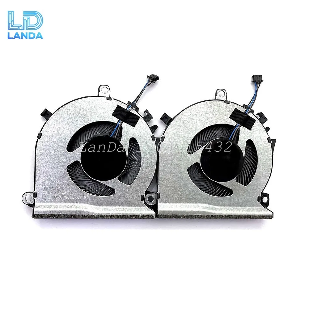 

CPU GPU Cooling Fan For HP Pavilion Gaming 15-EC 16-A L77560-001
