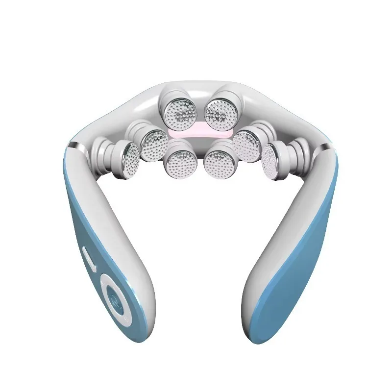 2026 8D Low Frequency Portable Neck and Shoulder Massager Kneading Neck Massager Wireless Mobile Shiatsu Massager