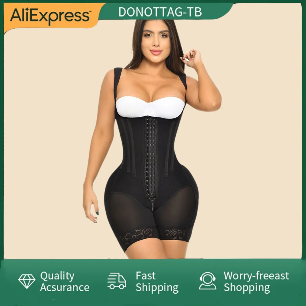 Fajas Colombianas Girdles for Women Post Surgical Liposuction Reductoras Stage 2 BBL Tummy Control Full Body Sculpting Shapewear