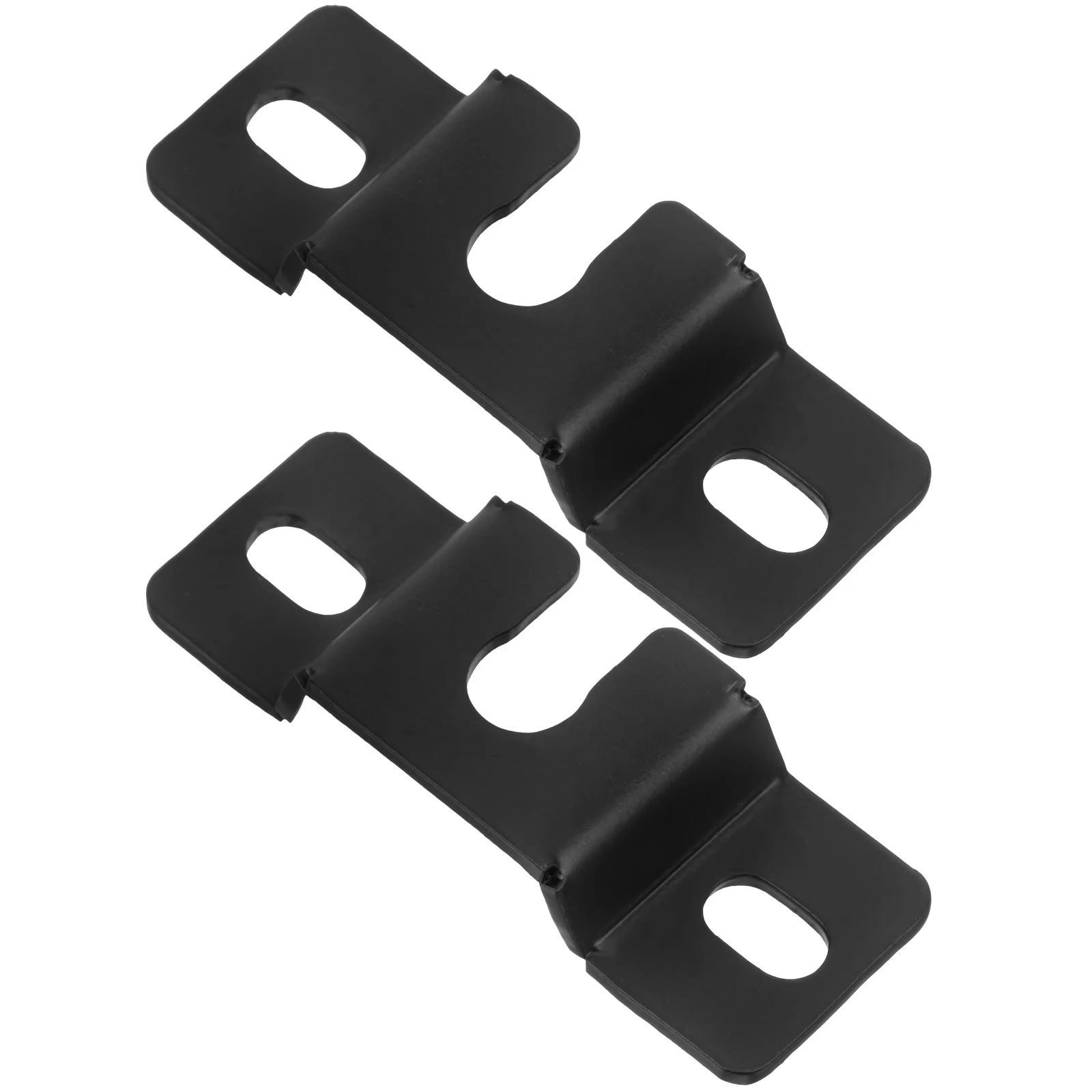 

Wall Mount Speaker Brackets for Sound Bar 1 Pair Black Lightweight Durable Metal Easy Installation Stable Home Decor Under