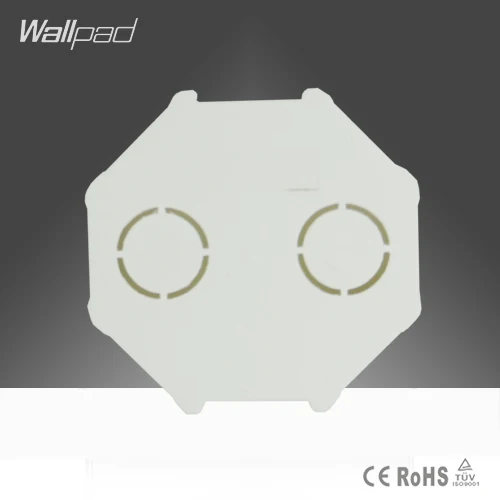 86 EU Wall Round Box Plastic Wall Switch Socket Wallpad Mount Box 60mm Screw Distance European Standard Cassette