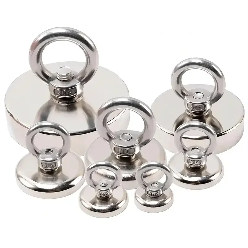 

Rare Earth Magnets Fishing Kit - Pound Pull Magnets with Rope, For Fishing Enthusiasts - Great Gift for Outdoor Adventures