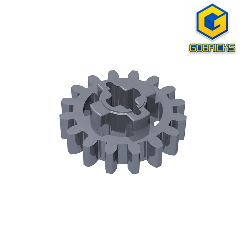 Gobricks GDS-1097 Technical, Gear 16 Tooth (Second Version - Reinforced) compatible lego 94925 pieces of children's DIY