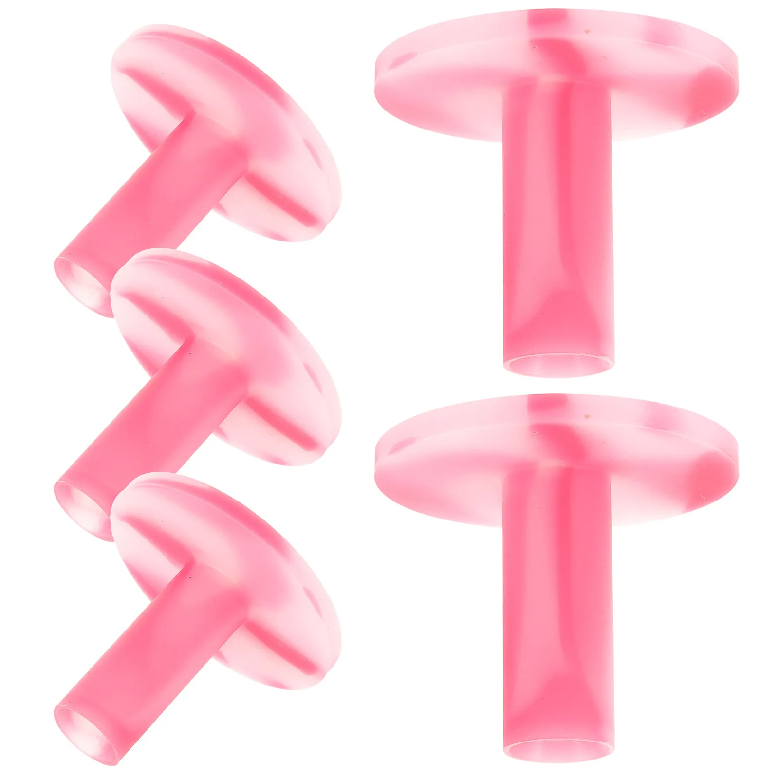 

Набор из 5 резиновых держателей для мячей: профессиональные, гибкие, износостойкие, легкие, многоразовые, для тренировок в помещении и на поле для гольфа.