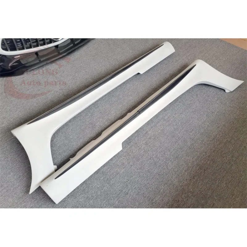 

For Mercedes-Benz AMG GT GTC GTS GTR Style Semi-Carbon Fiber Side Skirt Body Kit