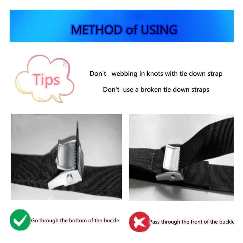 M11K-Battery Retaining Straps Battery Retaining Straps Kit Straps With Stainless Steel Cam Buckle Straps Battery Box Straps