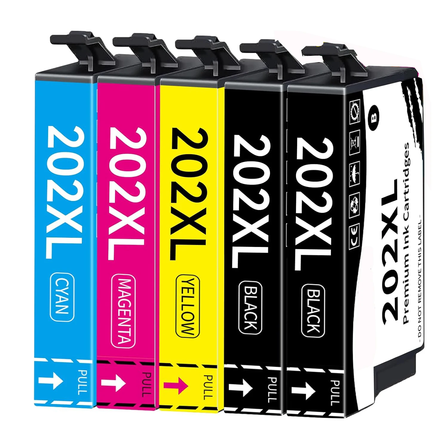 202XL Ink Cartridges Remanufactured for Epson 202 Ink Cartridges for Epson Printer Expression Home XP-5100 Workforce WF-2860