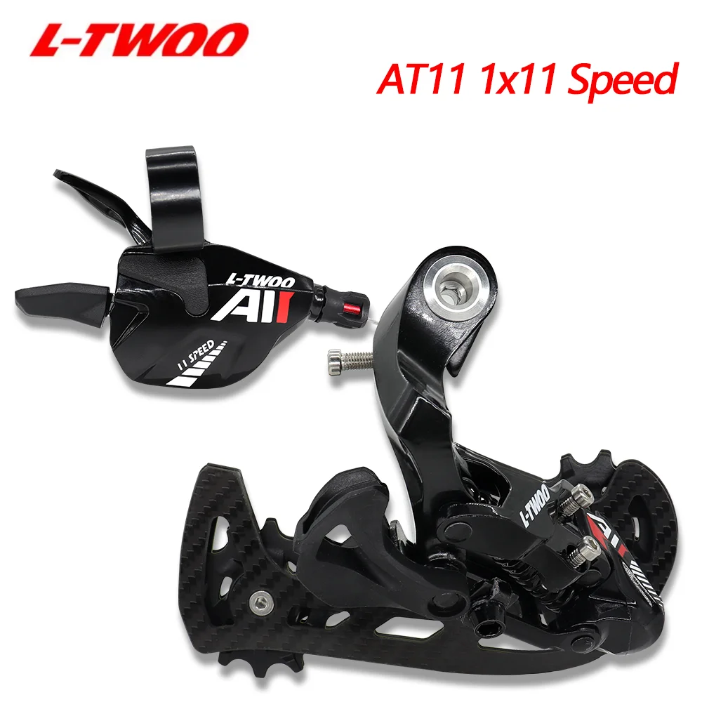 LTWOO AT11 1X11 Speed MTB Bicycle Carbon Fiber Rear Derailleur Bike 11V Shifter Lever Compatible with Shimano XT SRAM