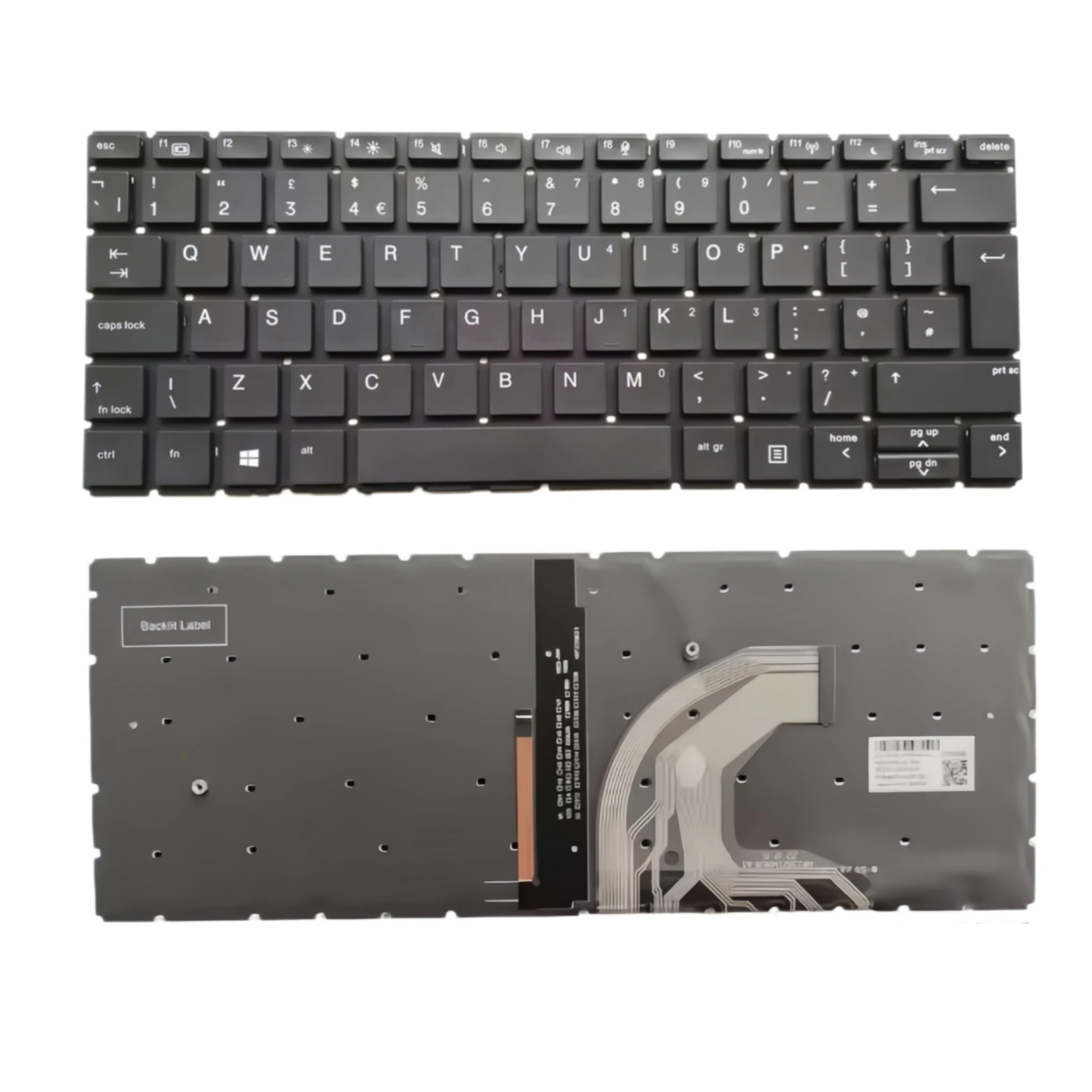 XIN-UK Backlit Laptop Keyboard For HP ProBook 430 G6 435 G6 430 G7 435 G7