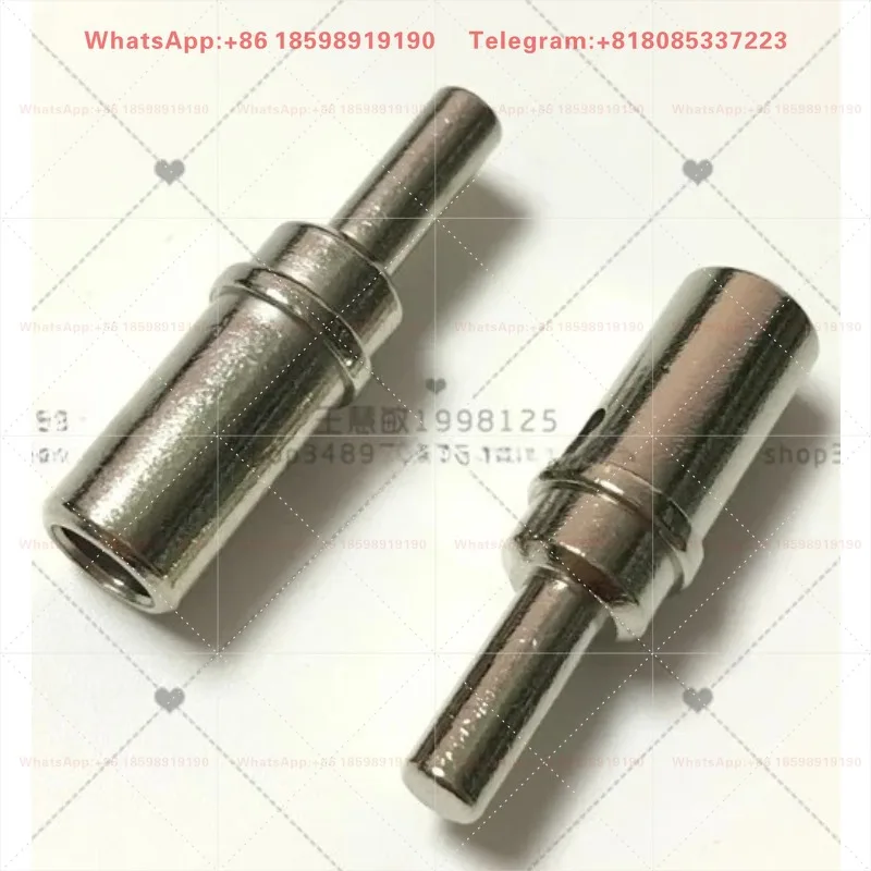 10PCS  0460-204-0490 Automotive connector No. 4 stamped male terminal block cylindrical pin