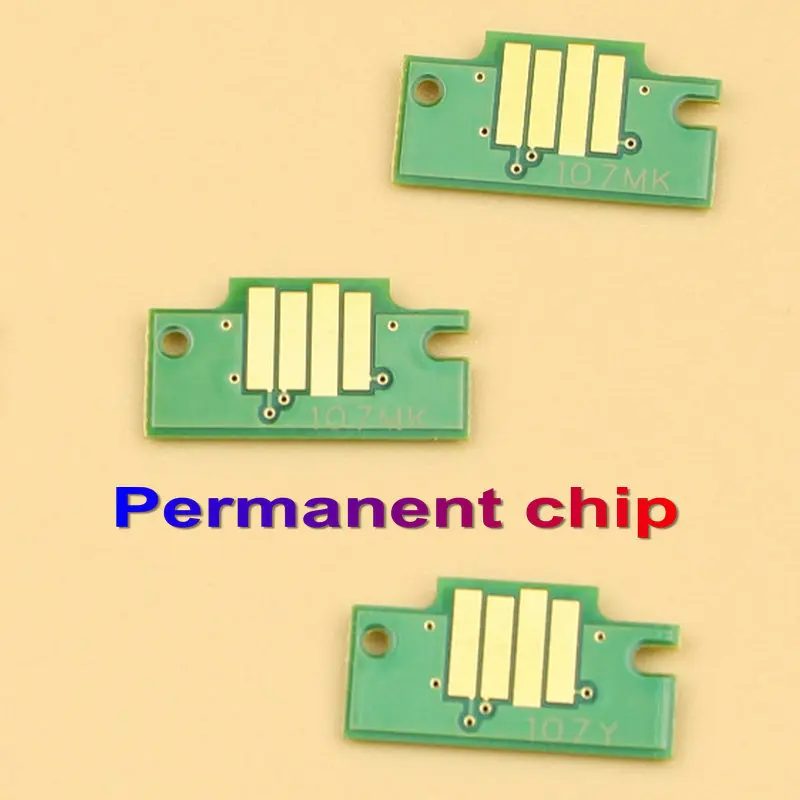 Imagem -06 - Chip de Cartucho de Tinta de Reconjunto Automático Permanente para Canon Pfi107 Chip para Canon Ipf 680 685 770 780 785 Impressora Cartucho Chip