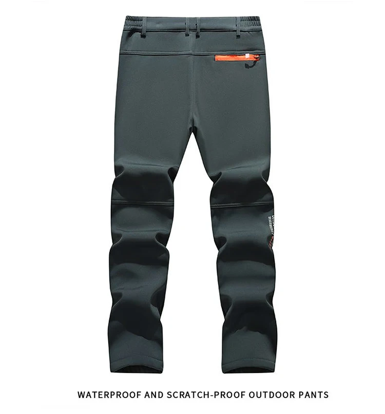 TRVLWEGO Schnee Hosen Wandern Camping Für Männer Warme Winter Hohe Qualität Wandern Männliche Wasserdichte Skifahren Trekking Hosen – Detail 4