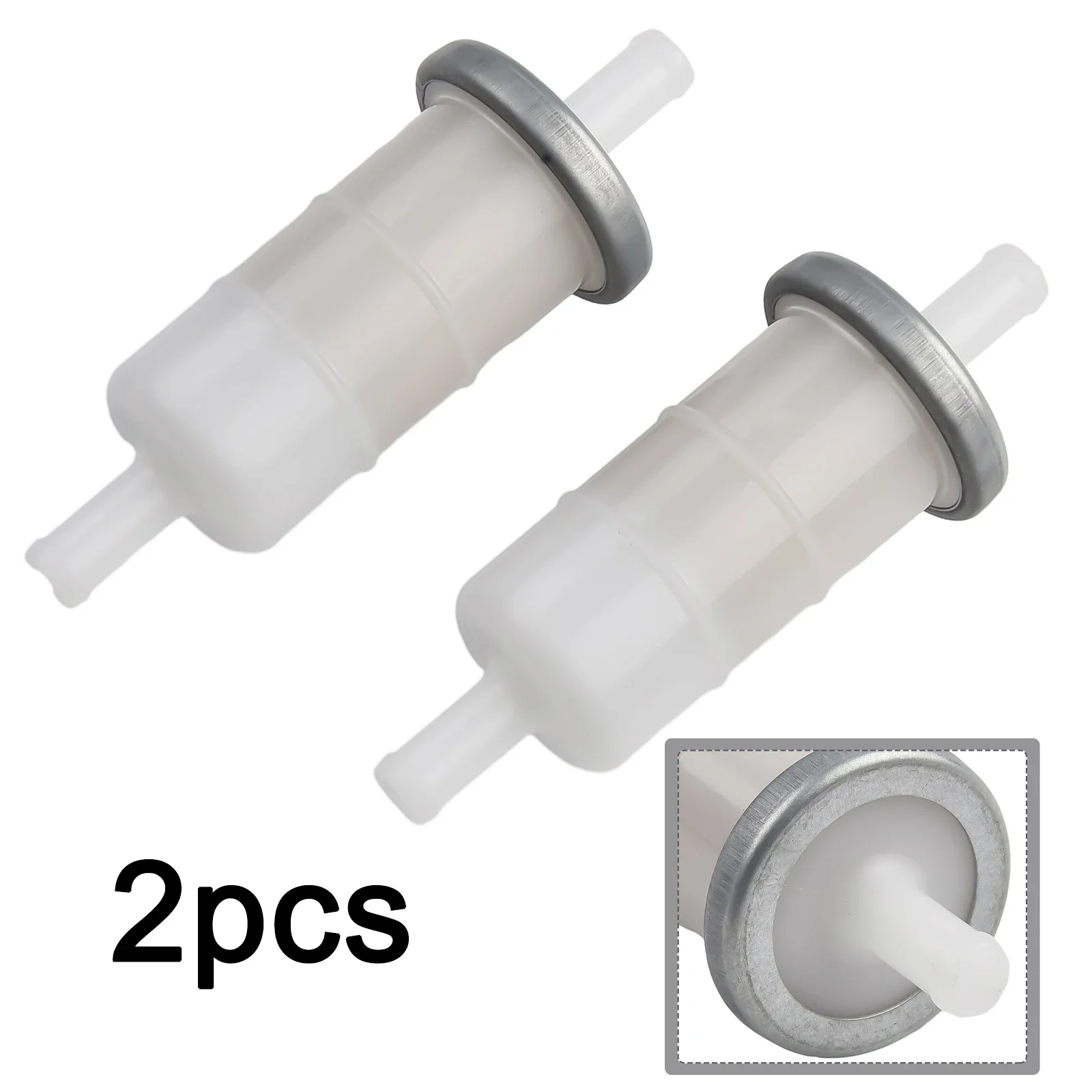 Fuel Filter 3/8 2 Pieces For GL1500 1988 And GL1200 1984 1987 Models Replacement Part 5602 Motorcycle Fuel System
