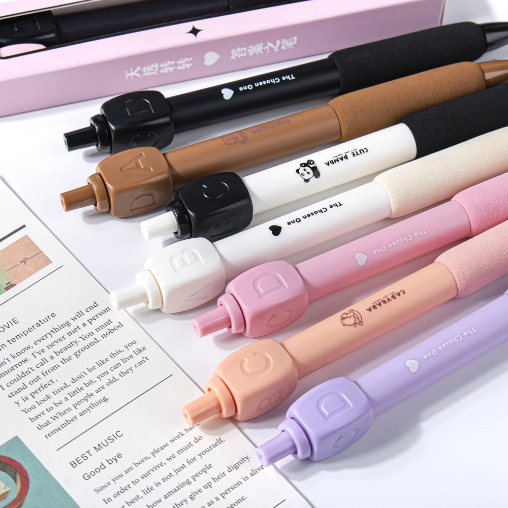 قلم الإجابة - قلم جل تويست فيجيت كليك، حبر سريع الجفاف لمكتب دراسة الامتحانات، تخفيف التوتر الحسي وأقلام الكتابة الممتعة، هدايا