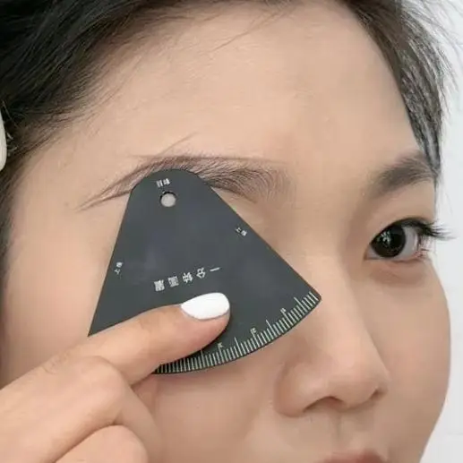 1PC Frauen Stirn Gestaltung Schablone Augenbraue Rasierer Instant Brow Shaper Multi-Style Vorlage Kit Für Schnelle und Präzise Gestaltung