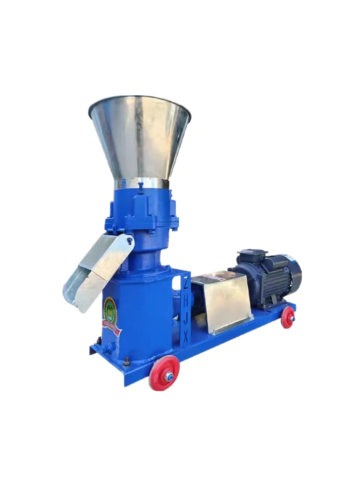 

Diesel engine feed pellet machine, cattle, sheep, chicken, duck, pig breeding household straw pellet machine