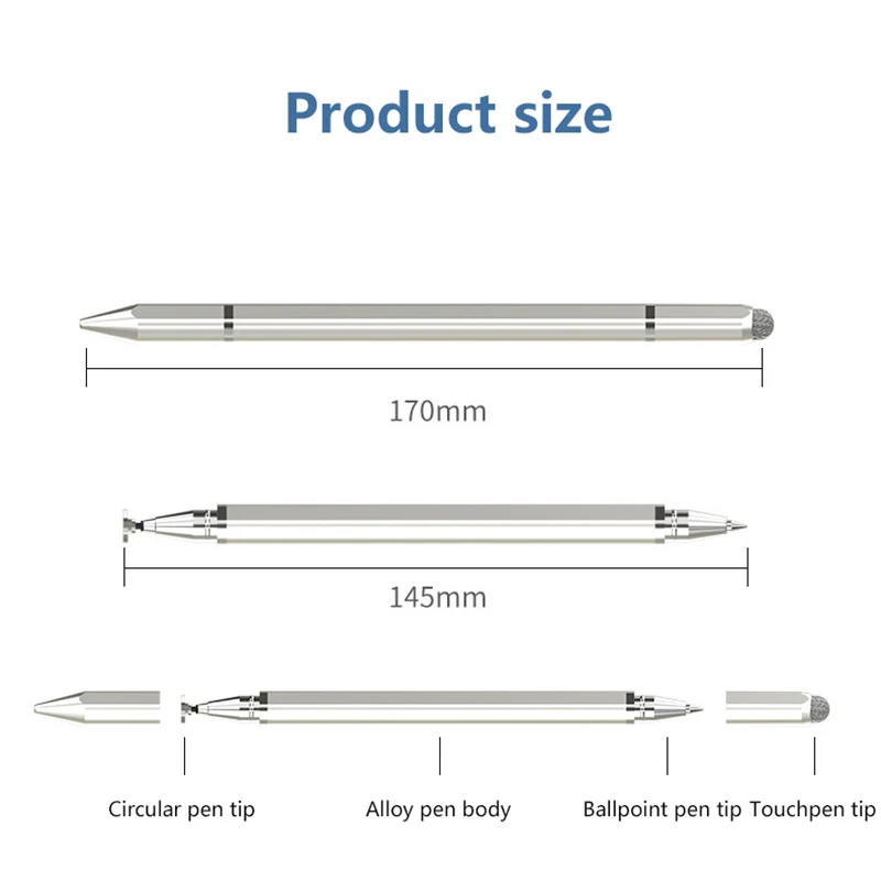 Universal Stylus Pen For Android IOS Capacitive Screen Touch Pen For iPad Pencil ForXiaomi Huawei Tablet Pen Touch Screen Pencil