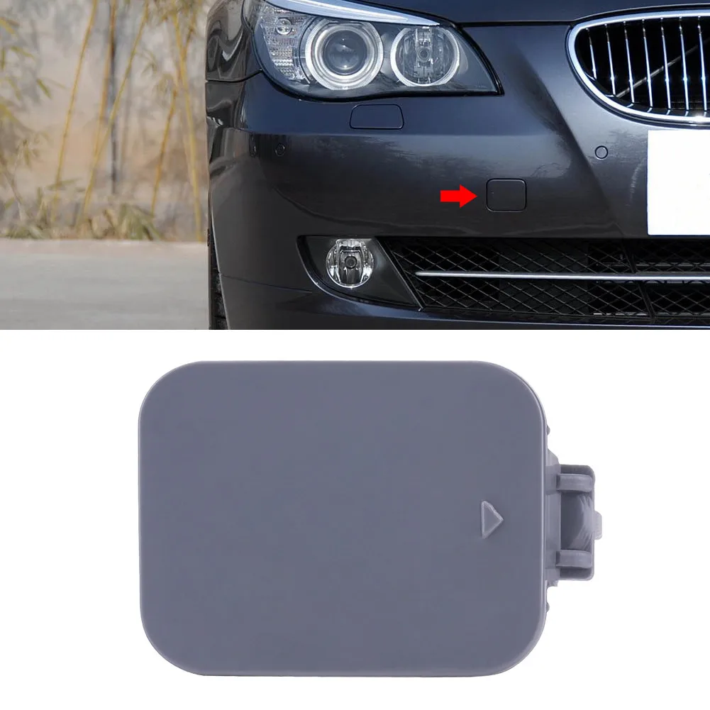 Front Bumper Tow Hook Cover for E60 Front Bumper Tow Hook Cover  for E60 E61 5 Series 520d 520i 523li 525li 530li 2008‑2010