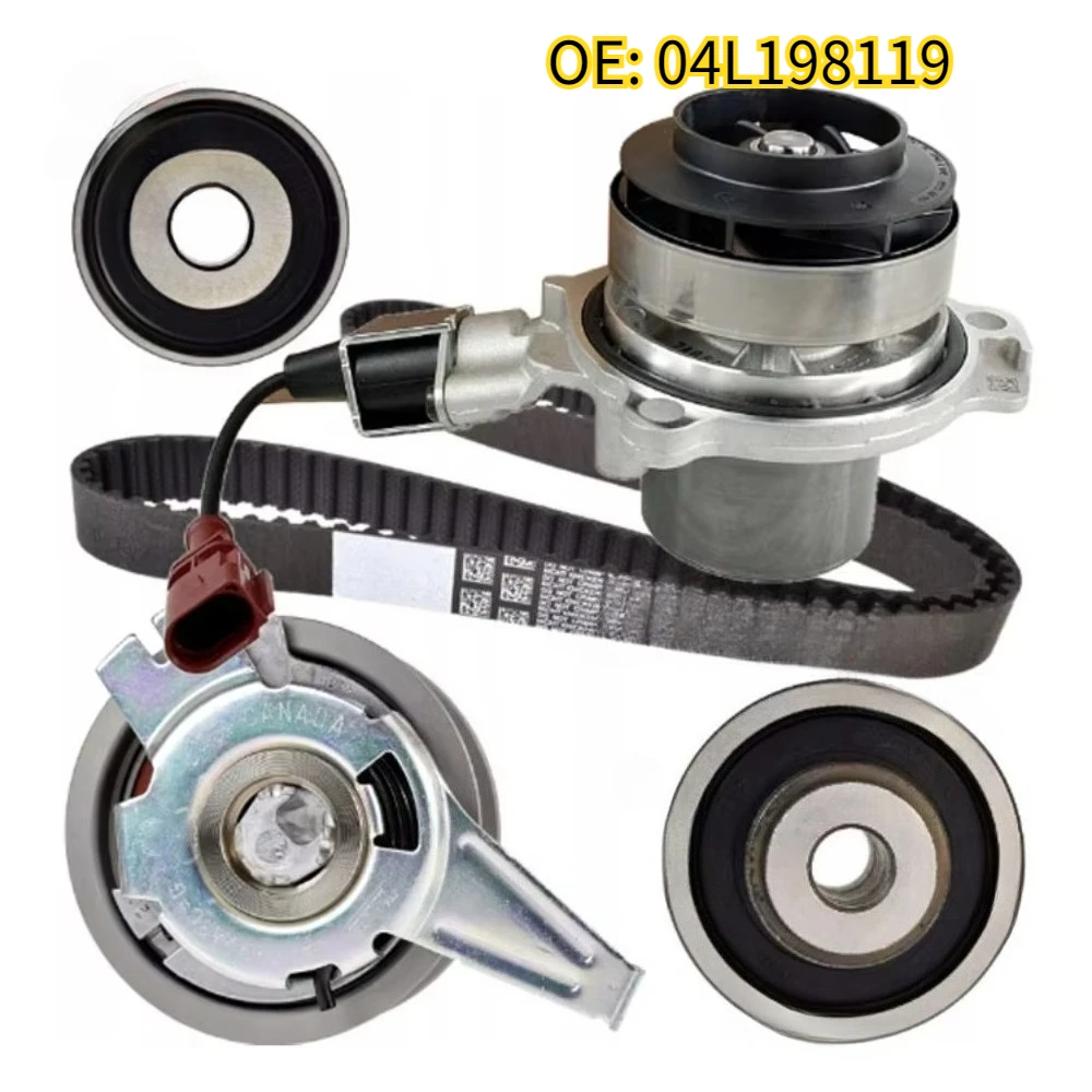 

For 04L198119 Timing Belt Kit With Water Pump for Volk-swagen Au-di Se-at Sk-oda Go-lf Je-tta 1.6 2.0 TDI