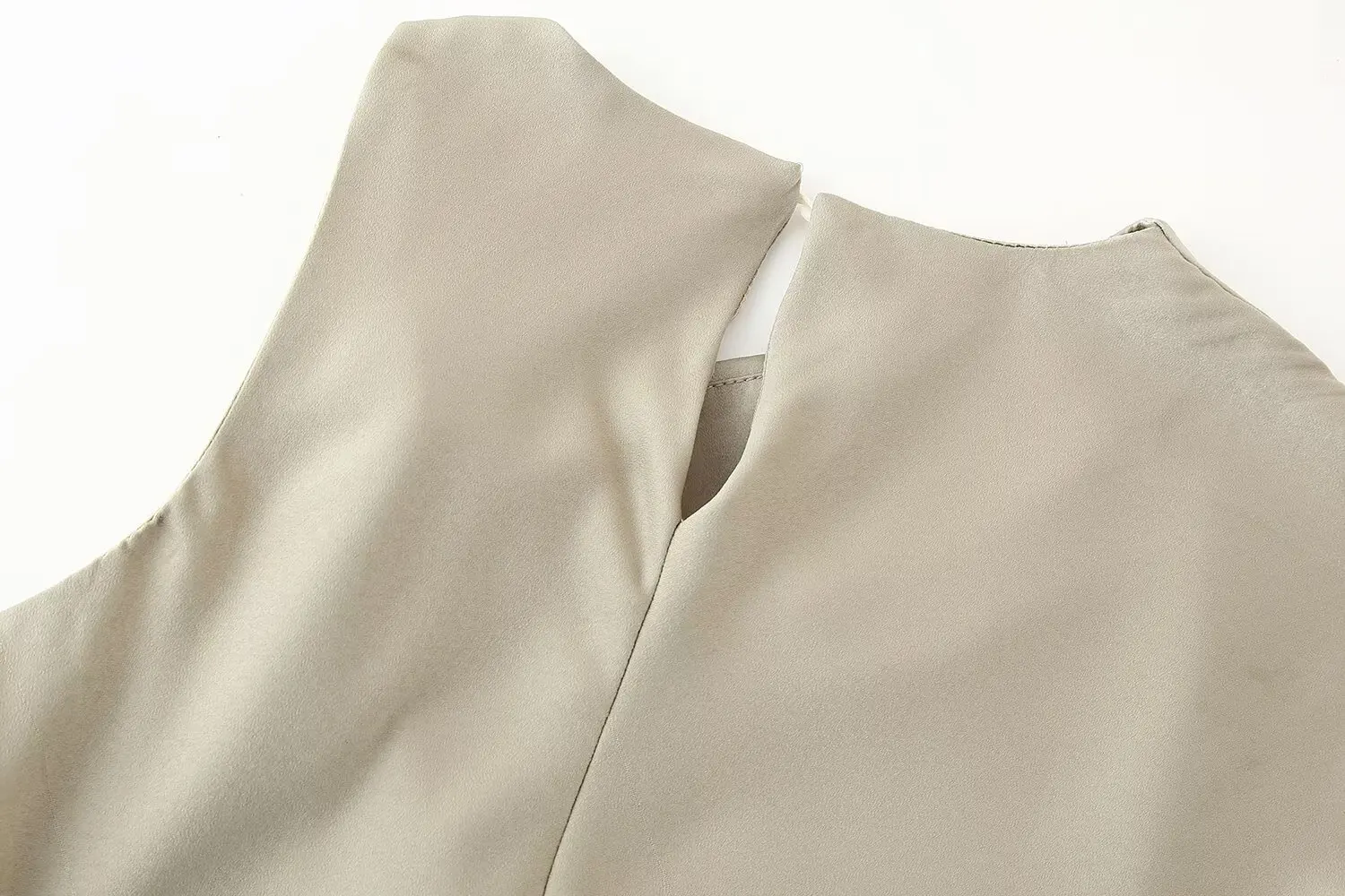 KONDALA Elegancka Asymetryczna Luksusowa Sukienka Damska Bez Rękawów na Imprezę Mujer Moda 2025 Wiosna Wieczorowa Plisowana Sukienka Vestidos