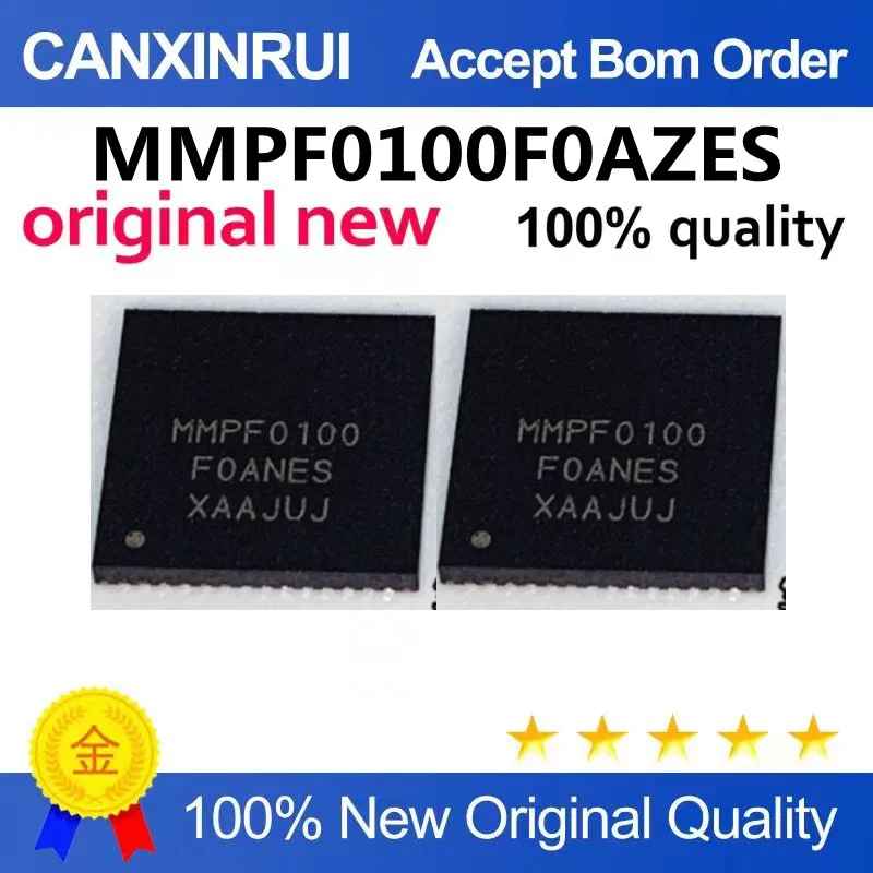 (5-100piezas)MMPF0100F0AZES MMPF0100FOAZES QFN56 14-channel configurable power manager